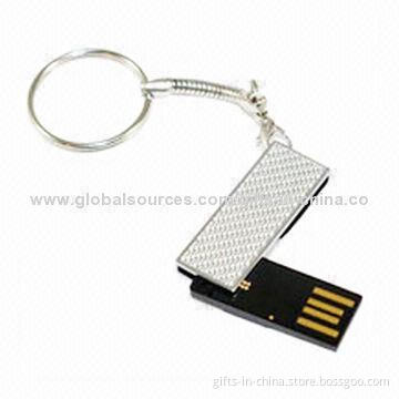 Appearance Vogue Mini Swivel/Twister USB Flash Drive, Supports Plug-and-play Function